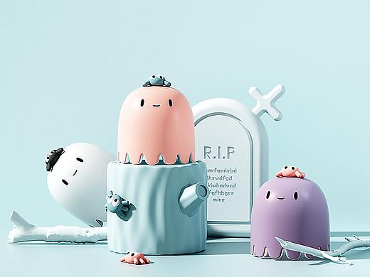 不给糖就捣蛋，小鬼也卖萌——GHOST投影灯
