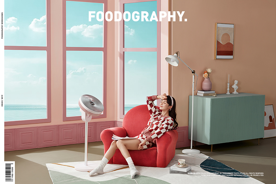 小家电摄影 | kusite电风扇 ✖ foodography