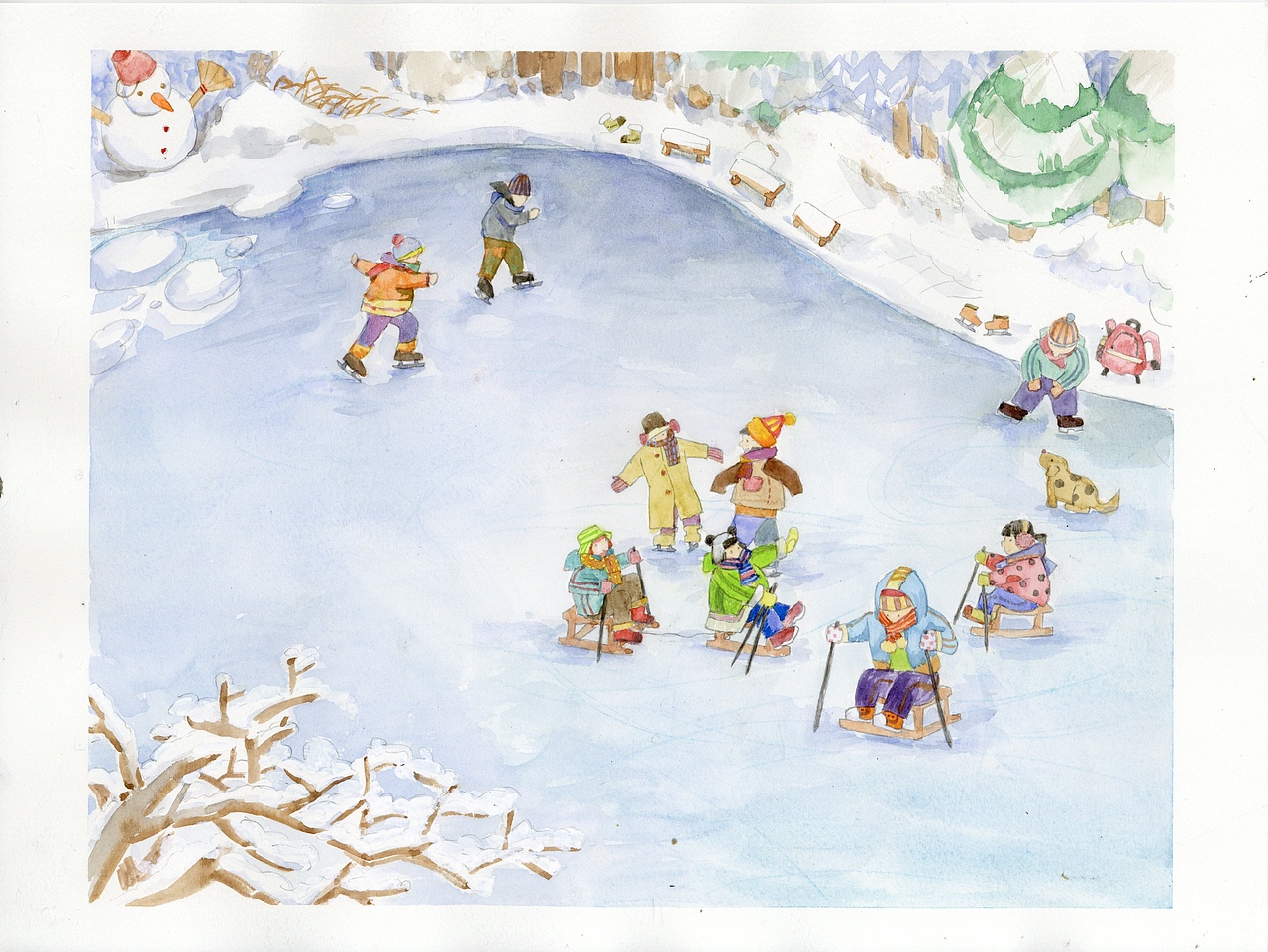 乡愁（图ZMTg0MDAwMTgw） - 绘本 - 站酷设计师穆尔烟原创素材 - 站酷ZCOOL