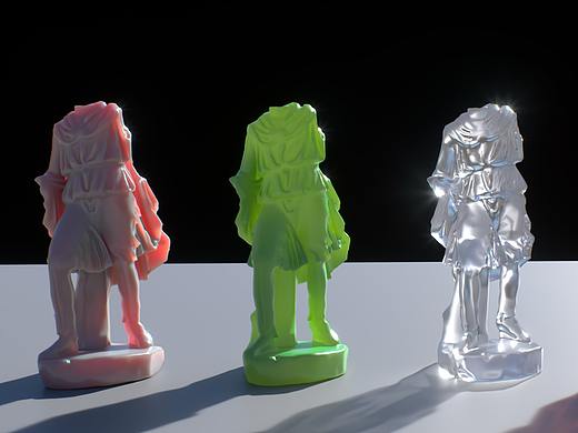 UE4.27实时光线追踪和路径追踪渲染对比