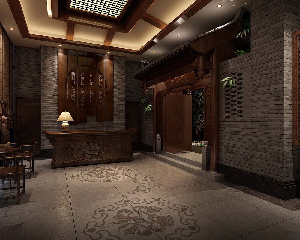 问鼎中餐厅-成都中餐厅设计丨成都中餐厅装修（图ZODcwNzM4OTI=） - 家装设计 - 站酷设计师中餐厅设计原创素材 - 站酷ZCOOL