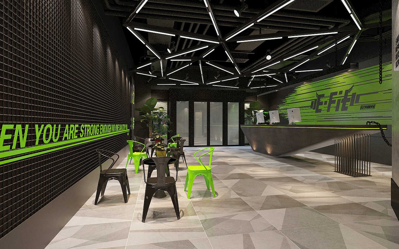 亿特健身俱乐部（图ZMTI4NjUzNjgw） - 家装设计 - 站酷设计师思斐空间设计原创素材 - 站酷ZCOOL