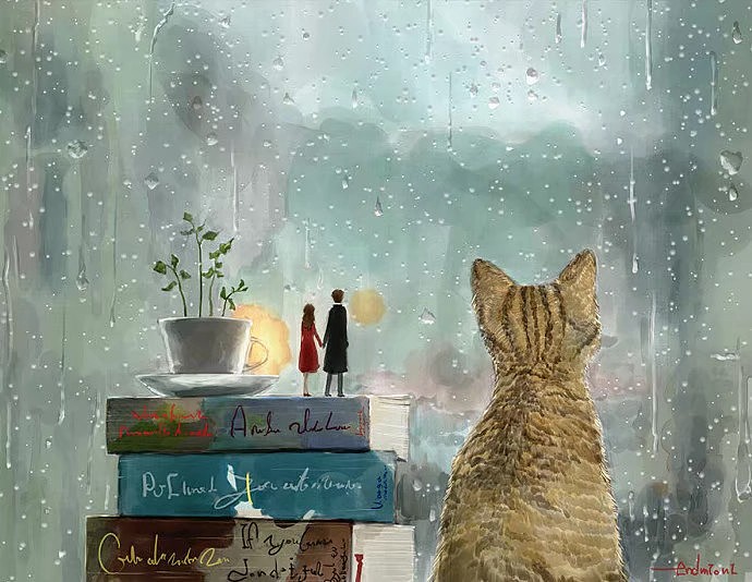 清新手绘（图ZMTI5Mjc0NjU2） - 艺术插画 - 站酷设计师一只虎斑喵呀原创素材 - 站酷ZCOOL