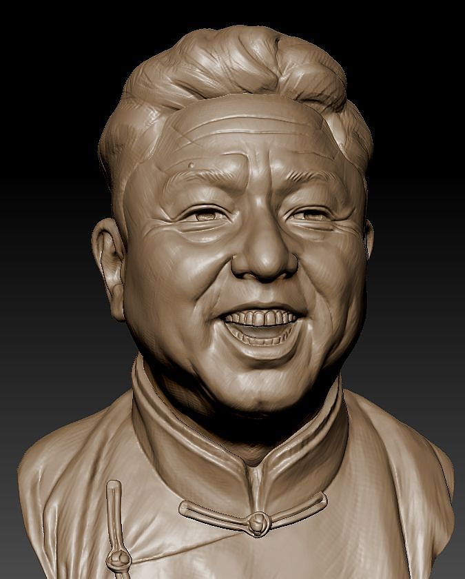[Zbrush雕塑] 郭德纲 于谦