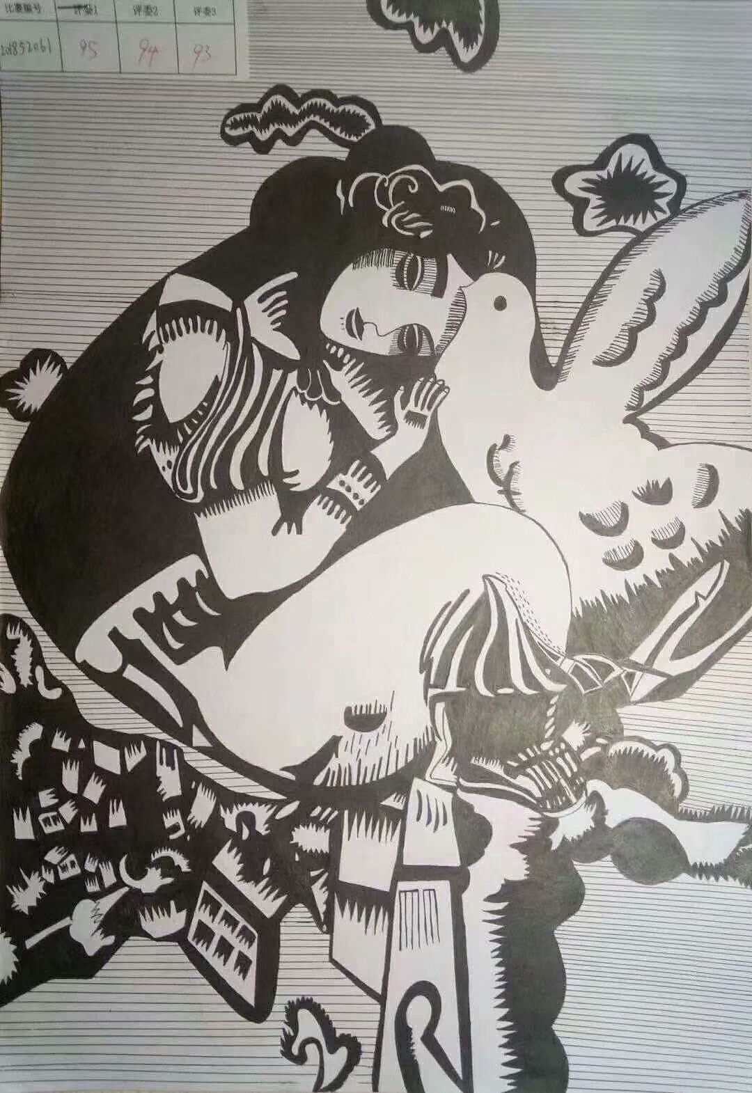 撸一个插画（图ZMTU5MjU5MzEy） - 绘画 - 站酷设计师Z38344293原创素材 - 站酷ZCOOL