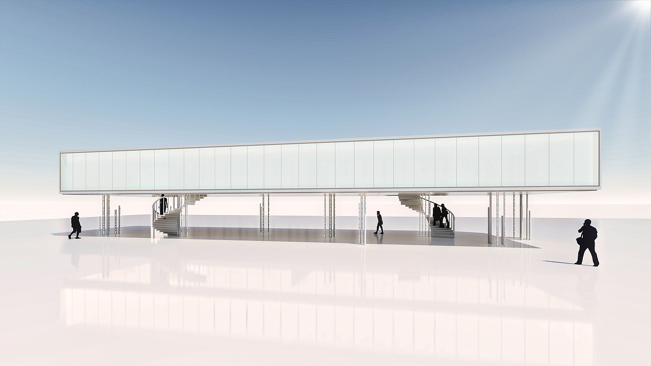 三个商业街商亭