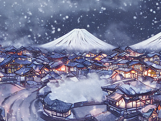 #AI创作实验室#《人间烟火》（个人主页-ZNjI1MzE0NjQ=） - AI作品 - 站酷设计师poetmd原创素材 - 站酷ZCOOL