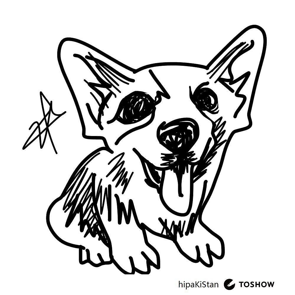 即兴涂鸦画像