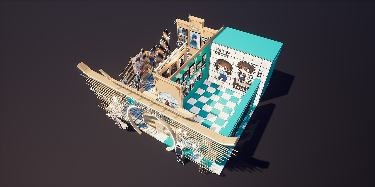 西部动漫节-lofter -盗墓笔记展台联动展示