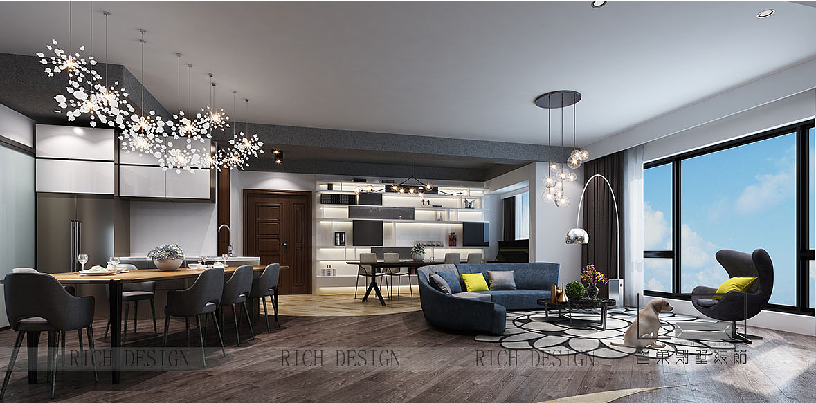 香山美墅现代风格