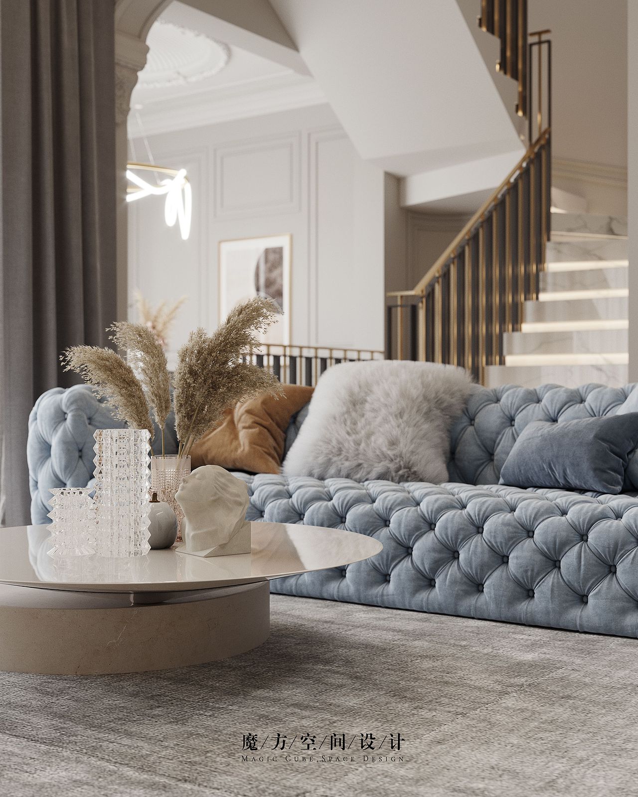 【魔方】法式轻奢&侘寂•东莞别墅项目