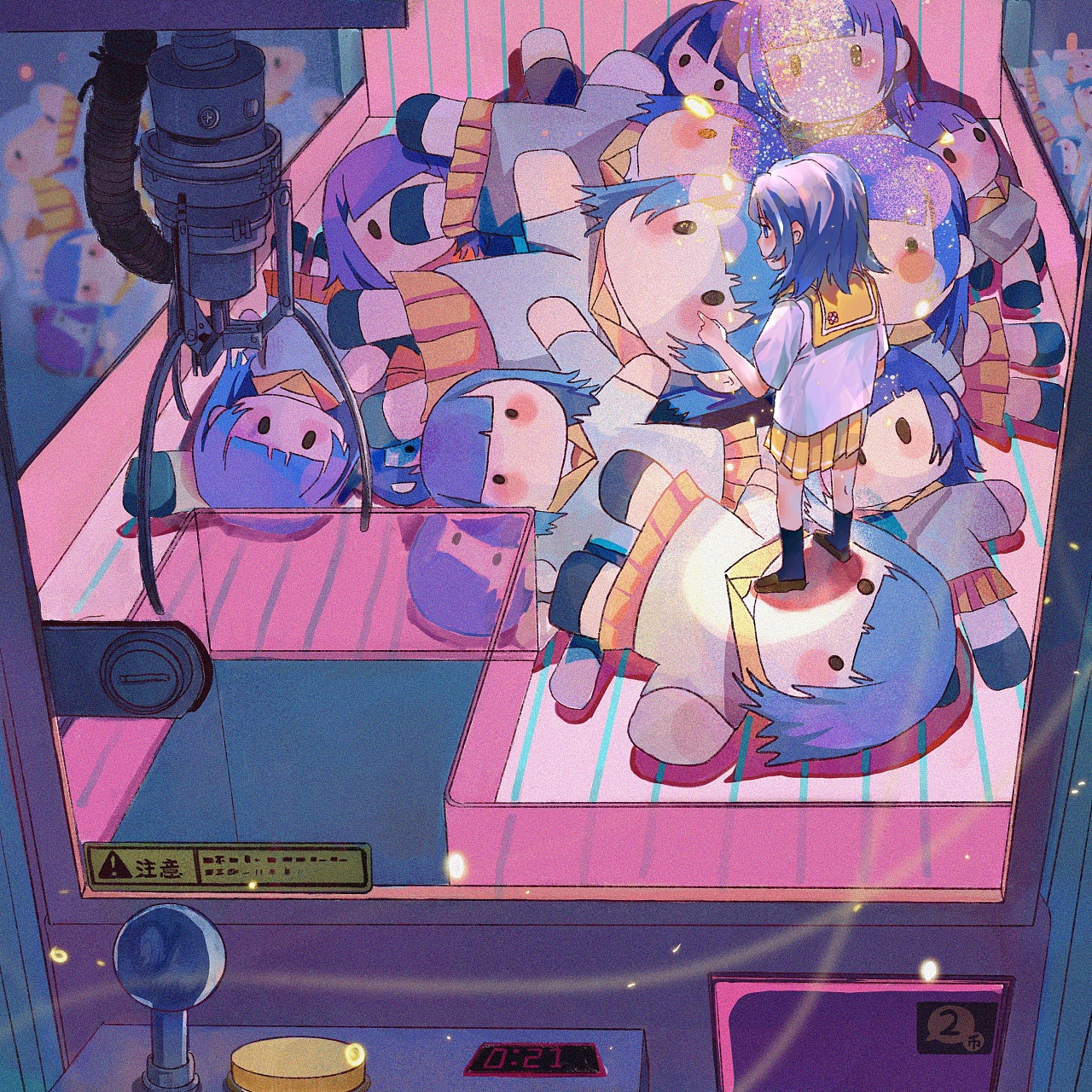 我在凌晨的娃娃机里找自己