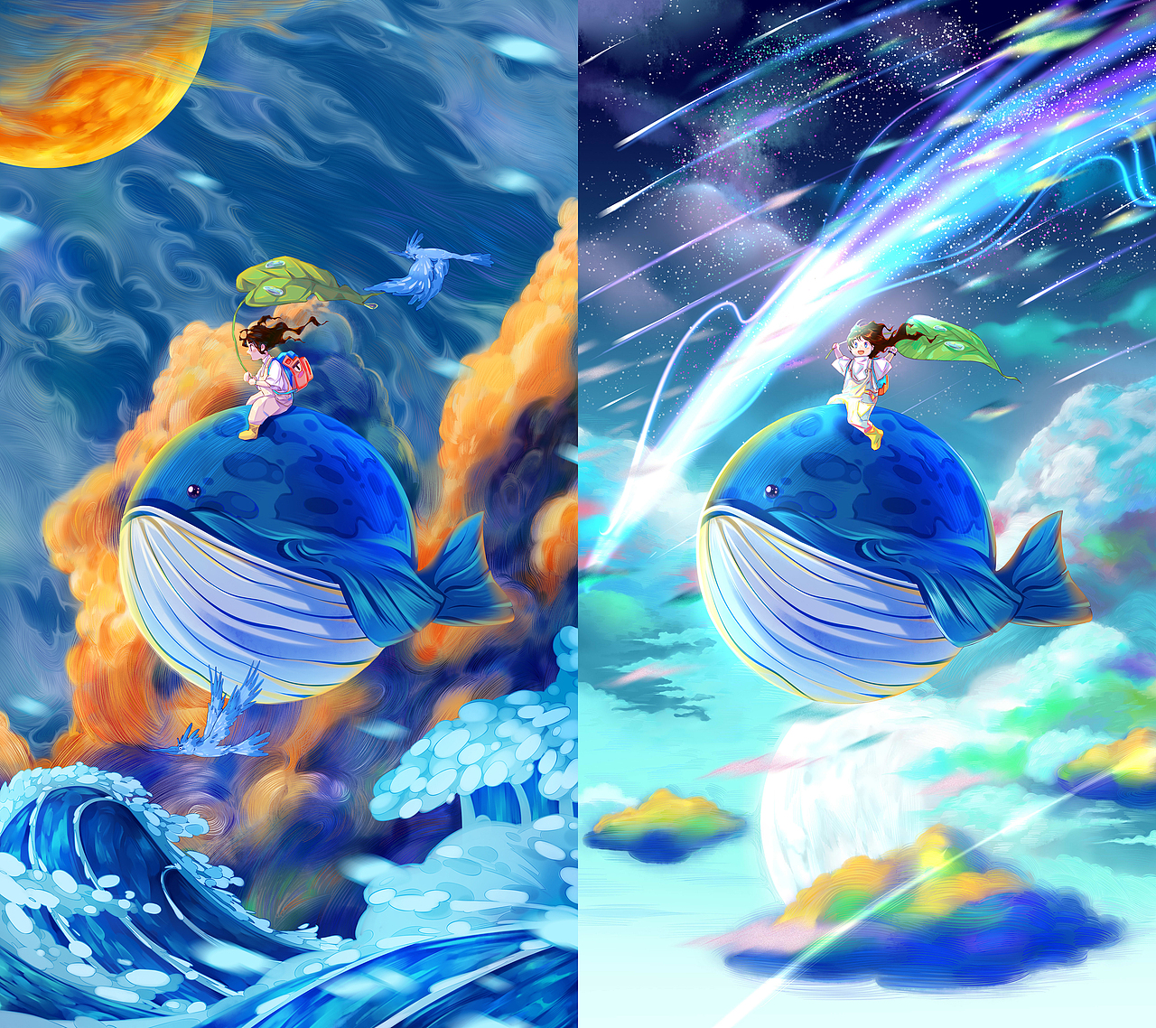 《跨过一场关于风暴的冒险，看，那是银河啊》（图ZMjY0NTQ2MTYw） - 海报 - 站酷设计师sun294原创素材 - 站酷ZCOOL