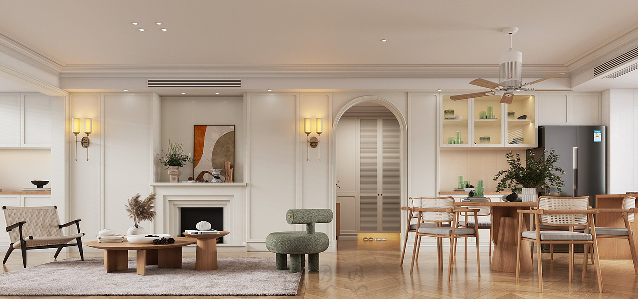 冬日限定法式中古风,打造慵懒浪漫的氛围感家居