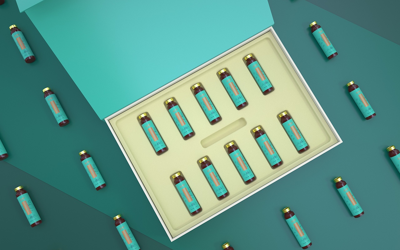 最近练习的一款包装盒