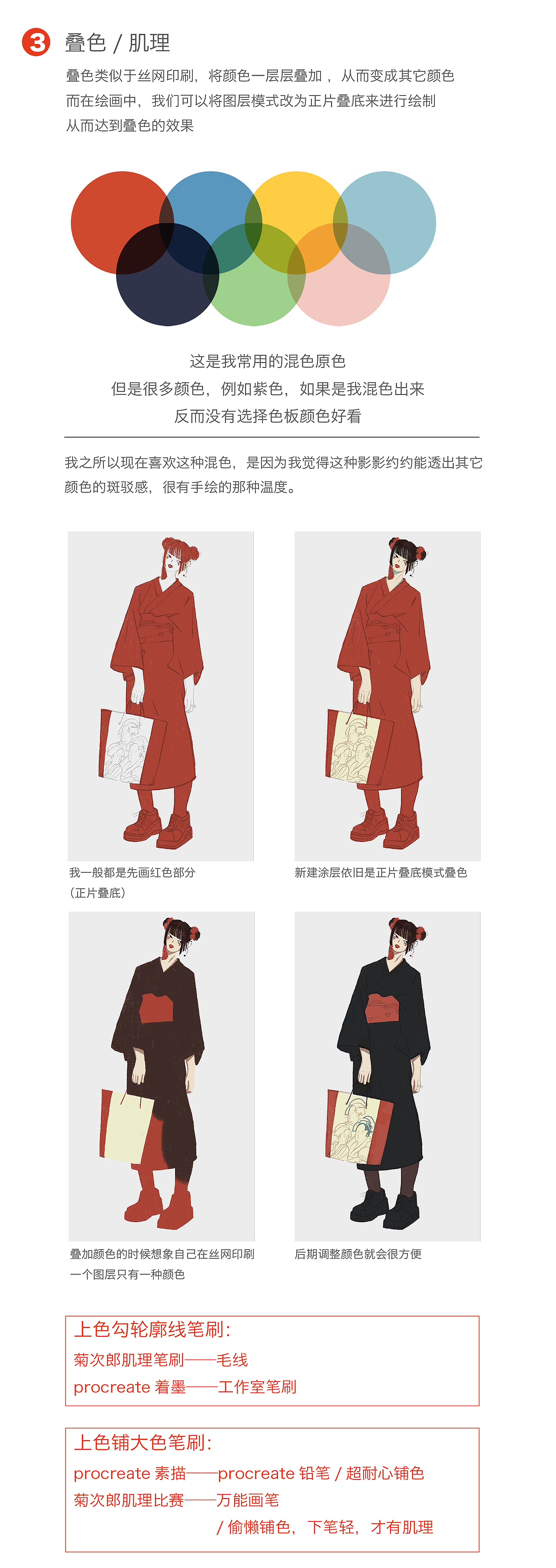 「原宿フりースタイル」穿搭插画×笔刷教程 ☼（图ZMjIwMTAyNzM2） - 创作习作 - 站酷设计师Giggle橙子原创素材 - 站酷ZCOOL