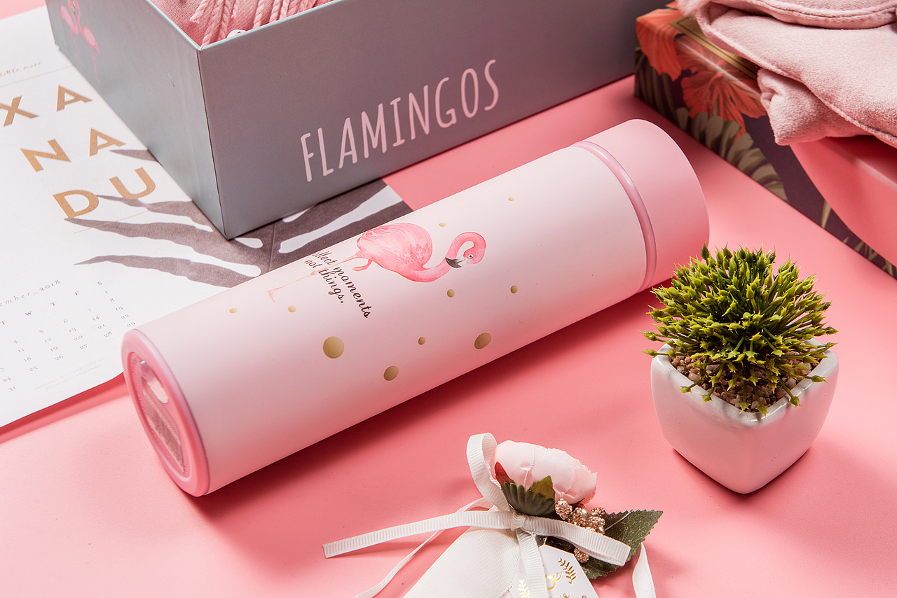 火烈鸟礼盒产品摄影