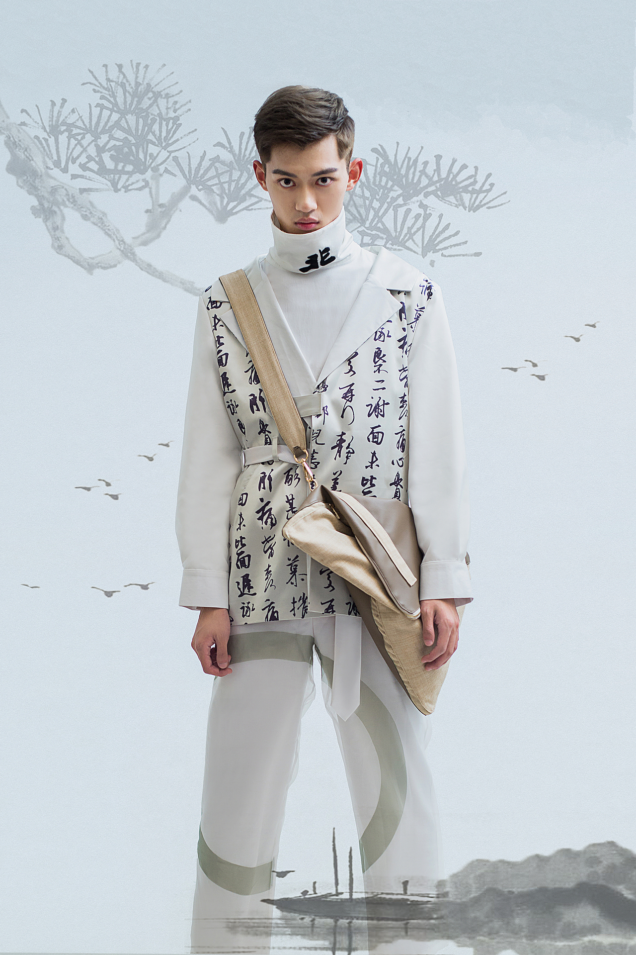 现代古风男装