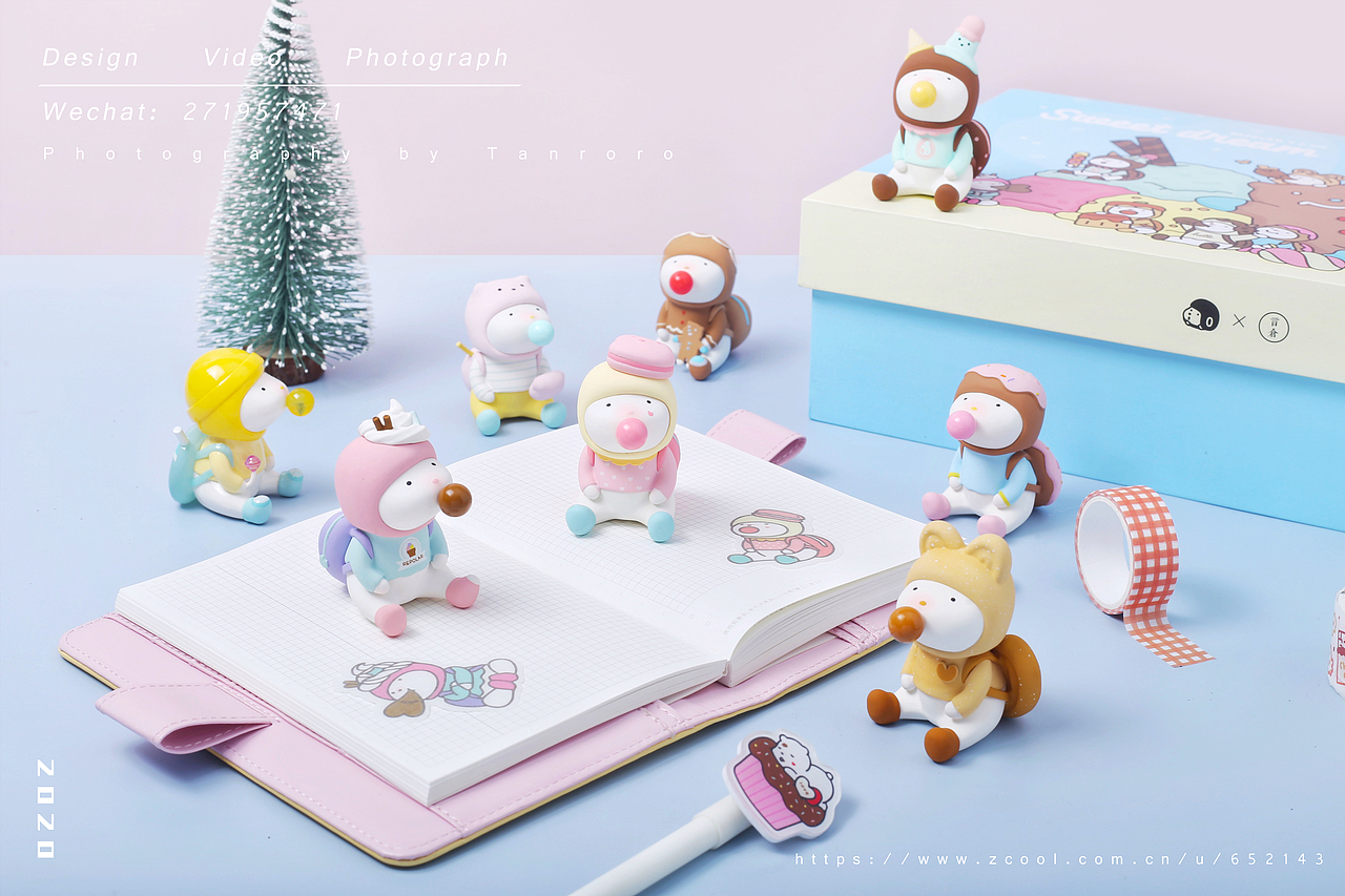 笔记本+文创礼盒拍摄