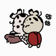 表情包-大王花金龟-可爱虫虫