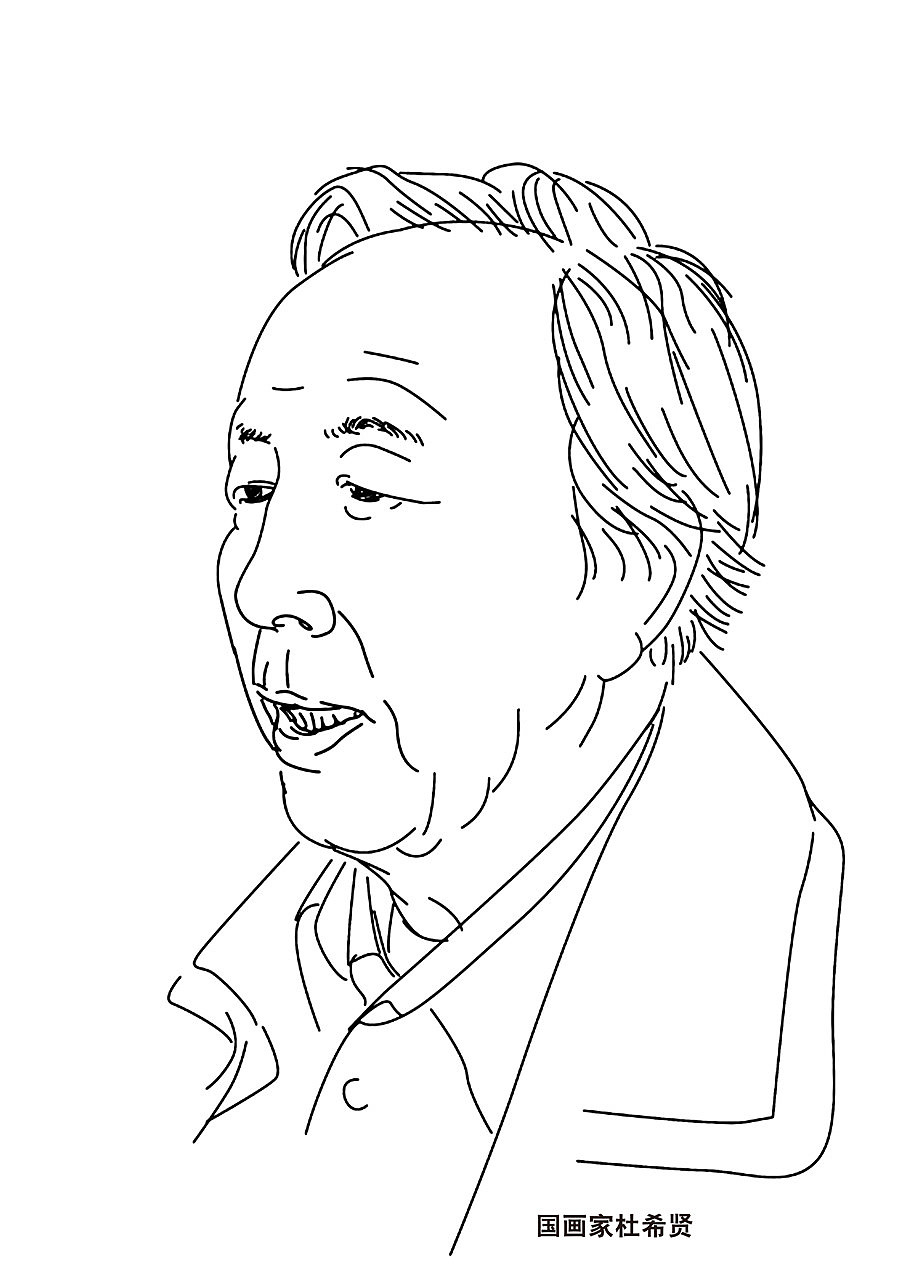 刘勇良人物作品之中国艺术家