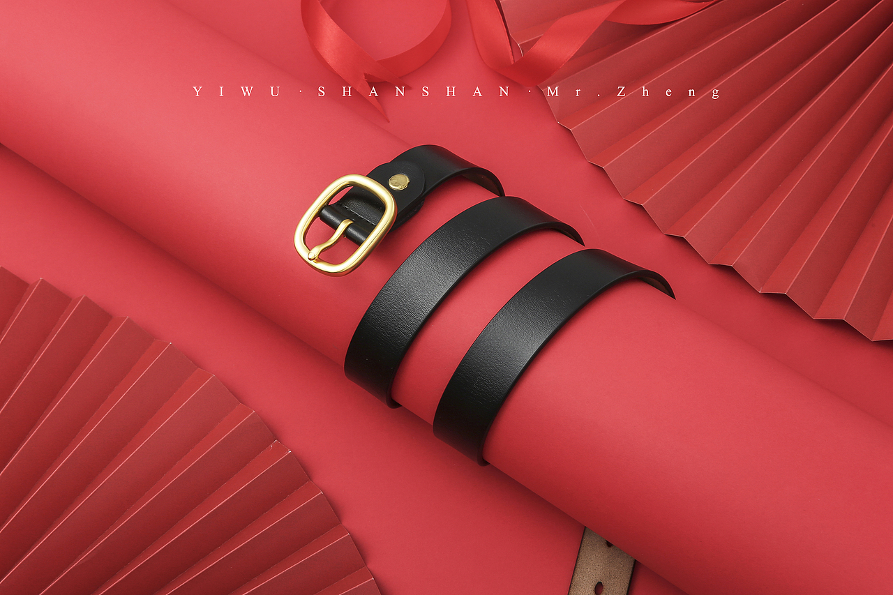 皮带 男、女款式 拍摄~