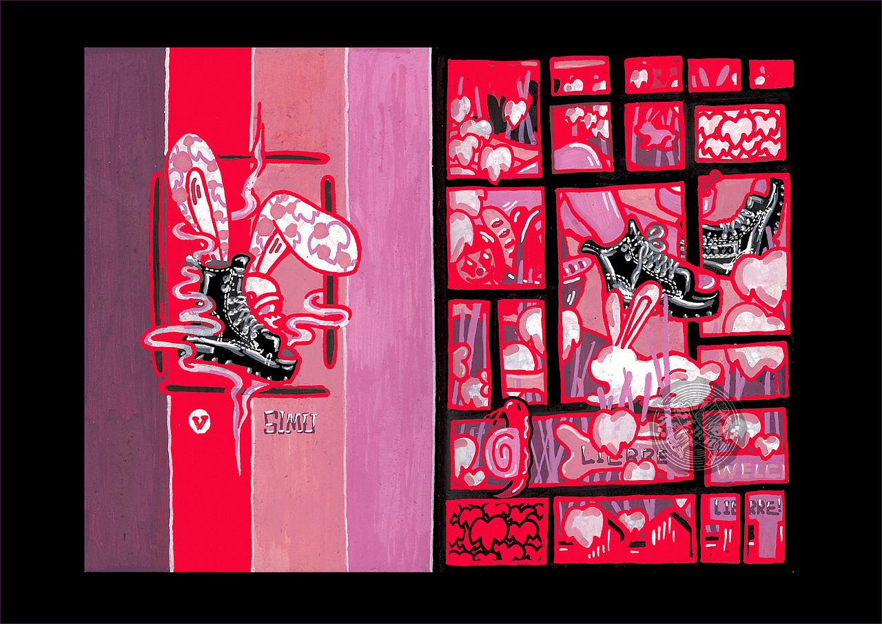 「碎片记忆：人生花园」插画系列（图ZMTk0MDg2MjQ0） - 商业插画 - 站酷设计师Simumumumu原创素材 - 站酷ZCOOL