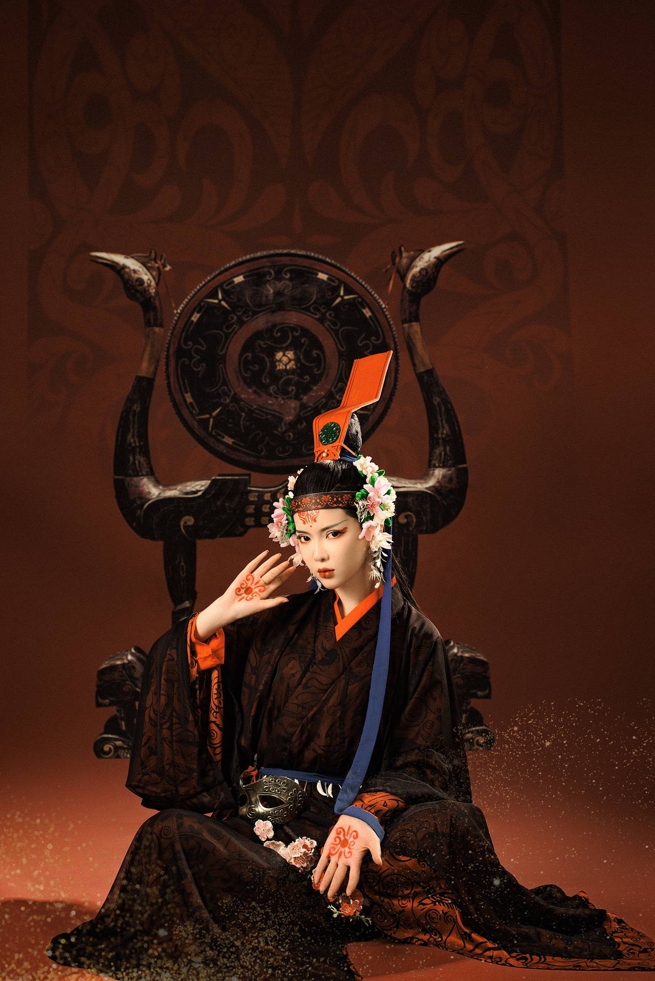 《楚巫》——古风摄影作品（图ZMjU2MDI2ODQ4） - 人像摄影 - 站酷设计师素月影像原创素材 - 站酷ZCOOL