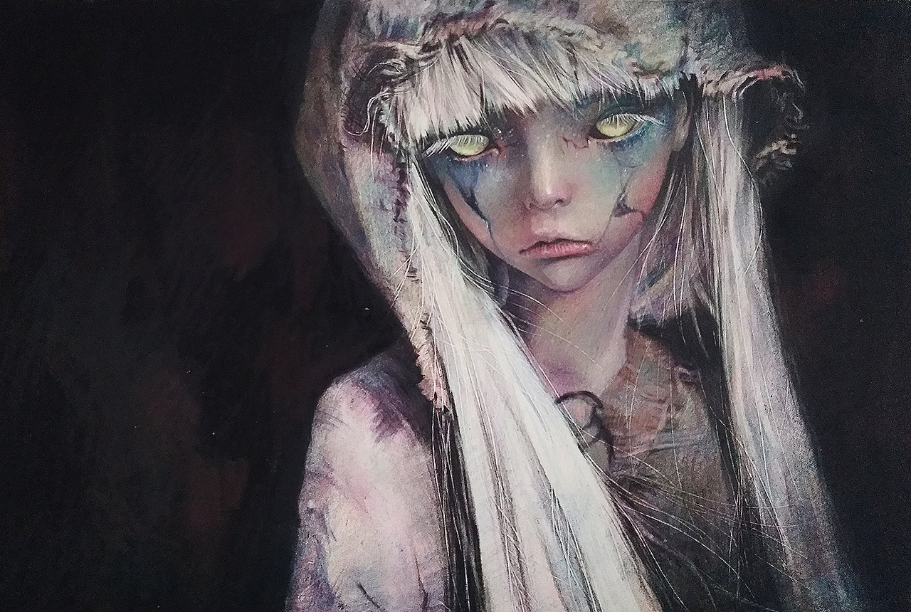 无法预知的未来 隐士 bjd人偶手绘插画