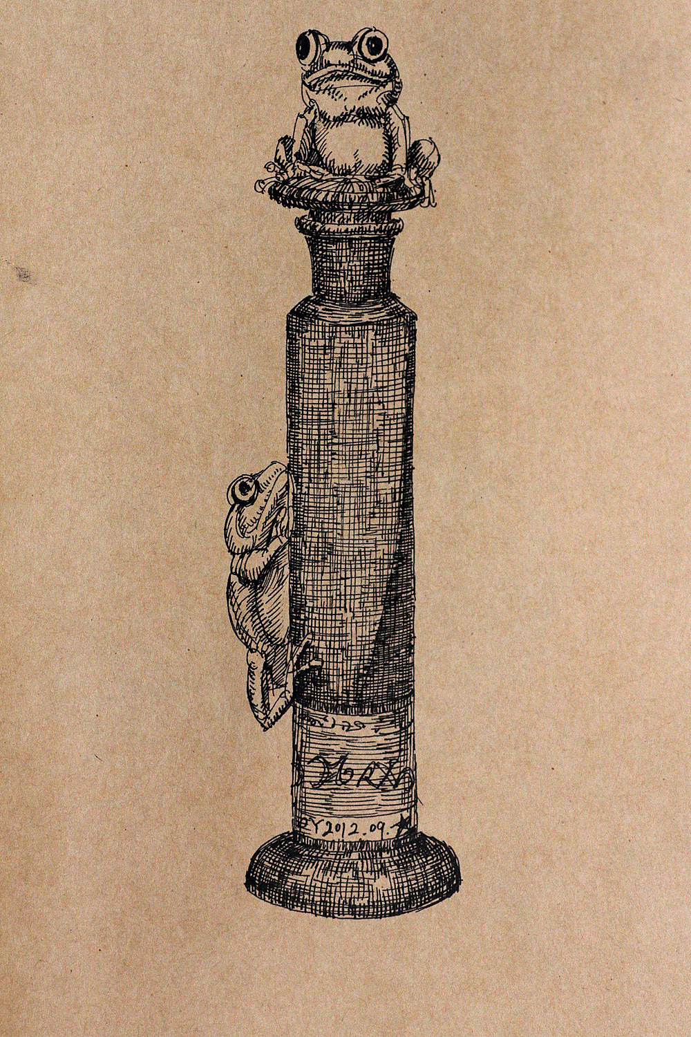 OY手绘:昆虫速写