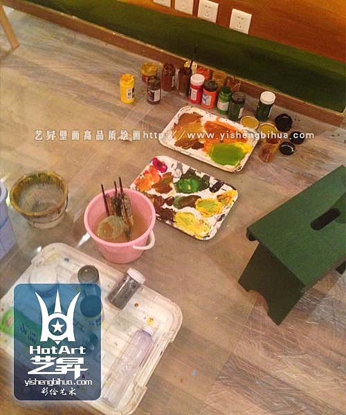 沙发背景墙 工装设计风格 风车丰收
