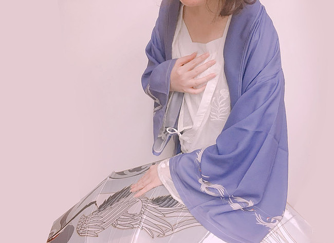 剑网3-鹤影天青-做成日常衣服啦~（图ZOTg4MDA4MzY=） - 其他服装 - 站酷设计师uranus1202原创素材 - 站酷ZCOOL