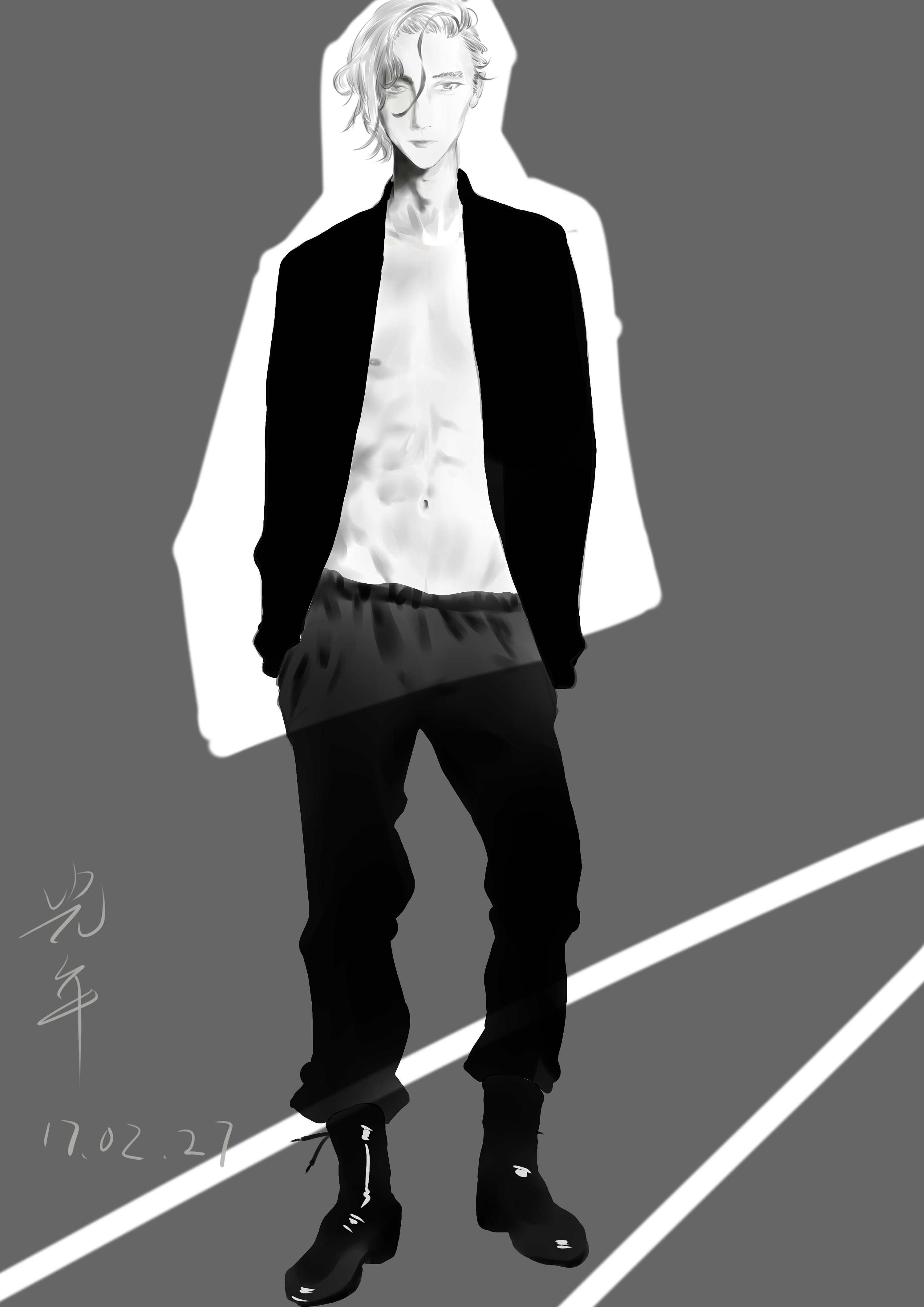 男的