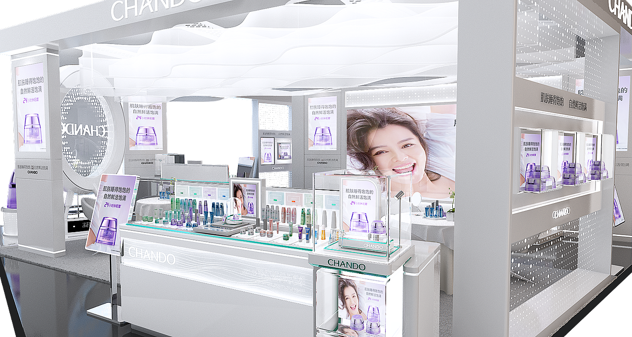 自然堂——POP UP（图ZMTkxOTA4OTE2） - 展陈设计 - 站酷设计师凡颂创意原创素材 - 站酷ZCOOL