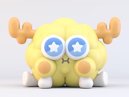 三维maya制作 潮玩 模型
