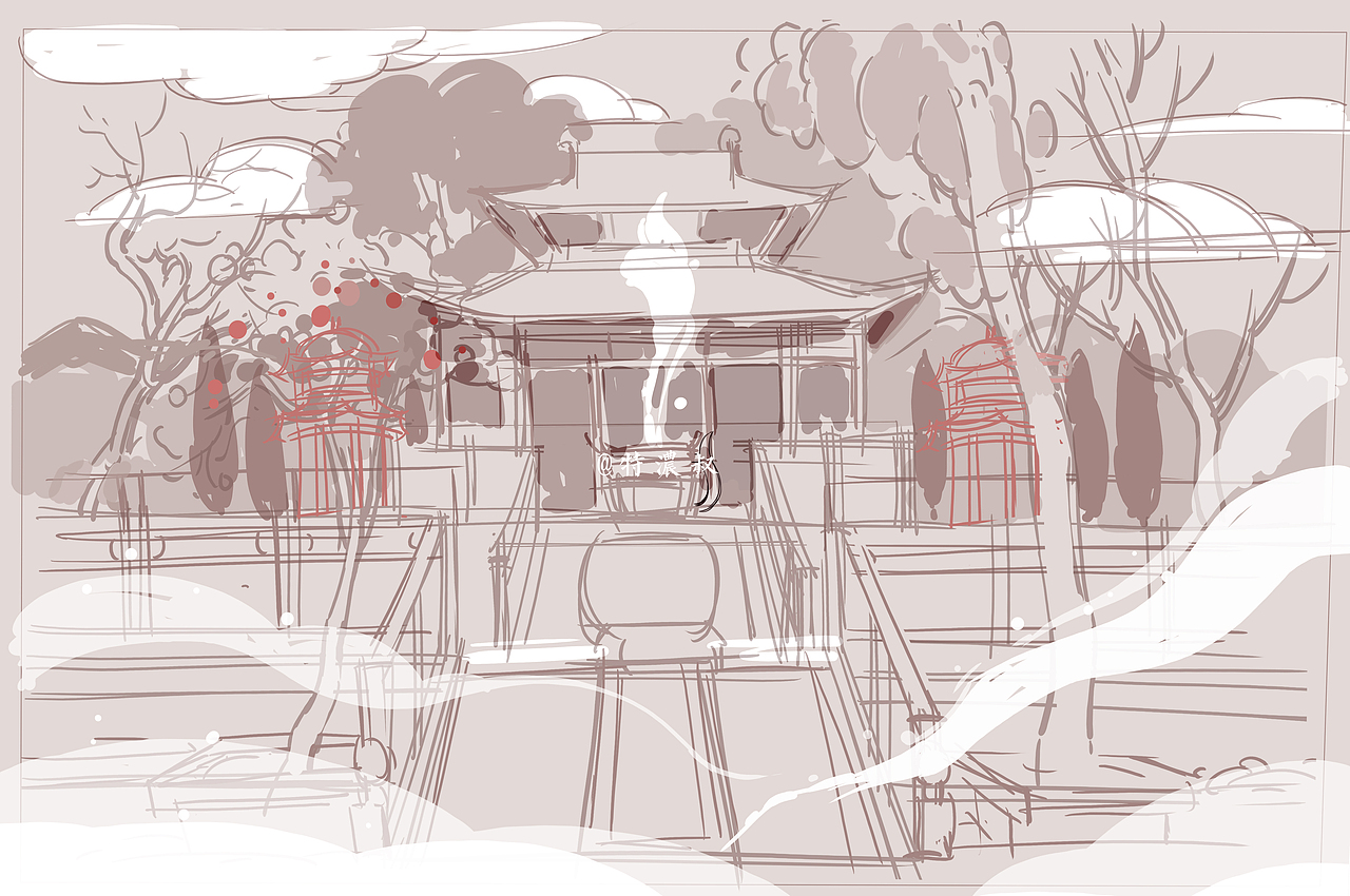 昆明金殿/线上教学案例（图ZMTI5MDA5NDU2） - 商业插画 - 站酷设计师特浓TN原创素材 - 站酷ZCOOL