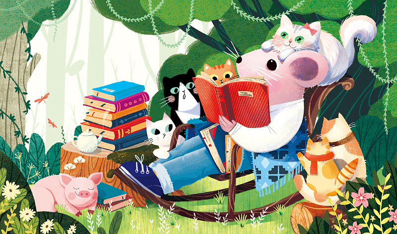 森林里的童话故事