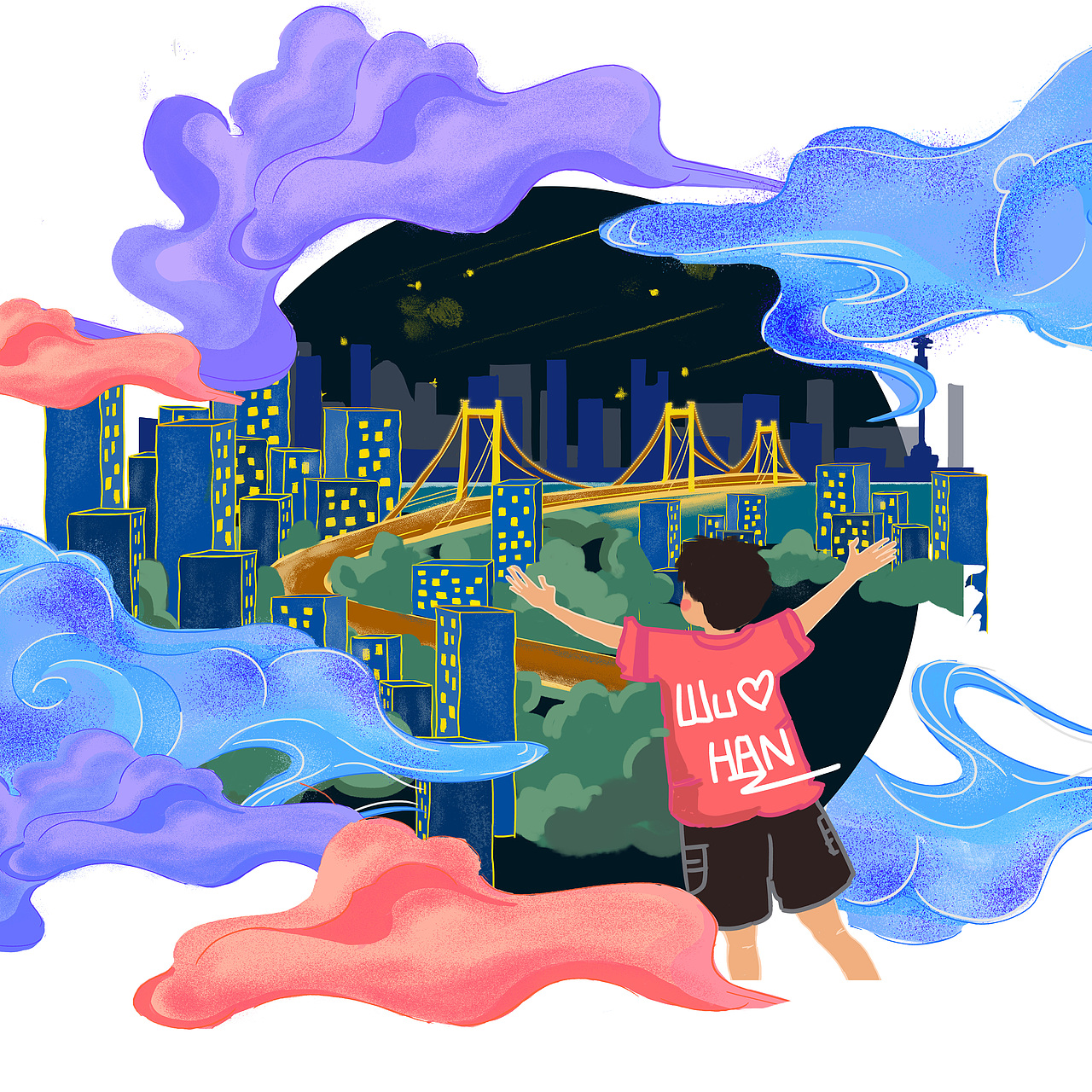 个人湖北大学生文创作品