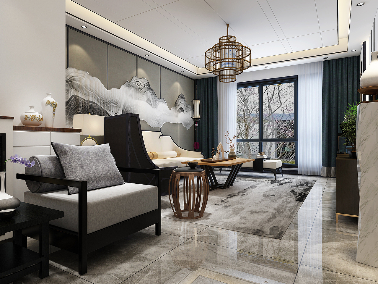 家装——新中式