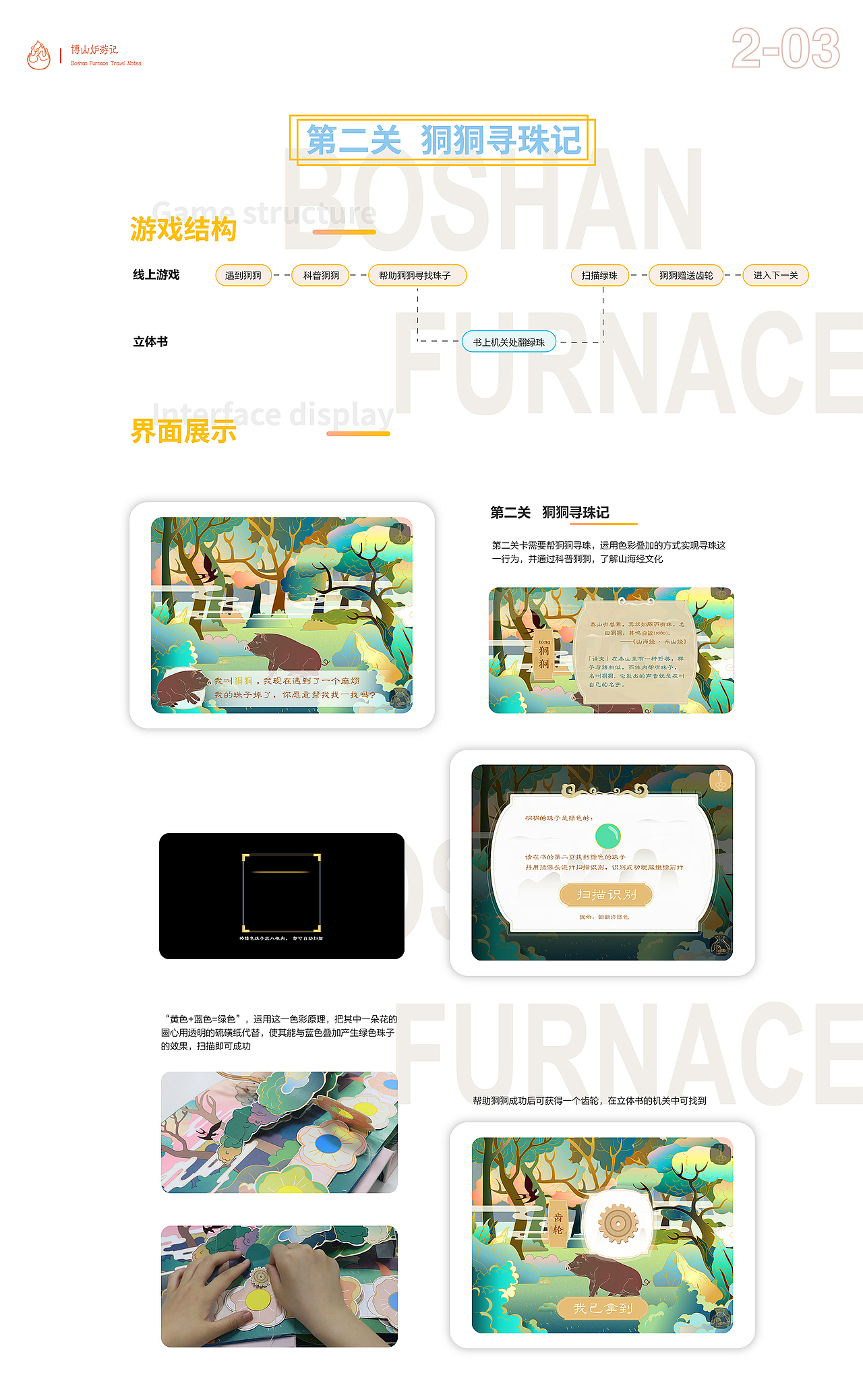 益智互动游戏立体书-《博山炉游记》（图ZMTcxMjE1MzI0） - 书籍/画册 - 站酷设计师咻咻啊原创素材 - 站酷ZCOOL