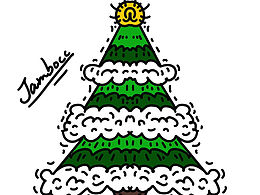 圣誕樹(shù)簡(jiǎn)筆畫(huà)