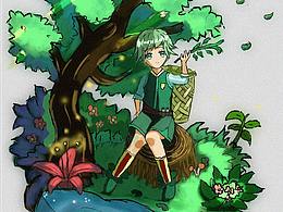 创作练习-魔法男孩-木