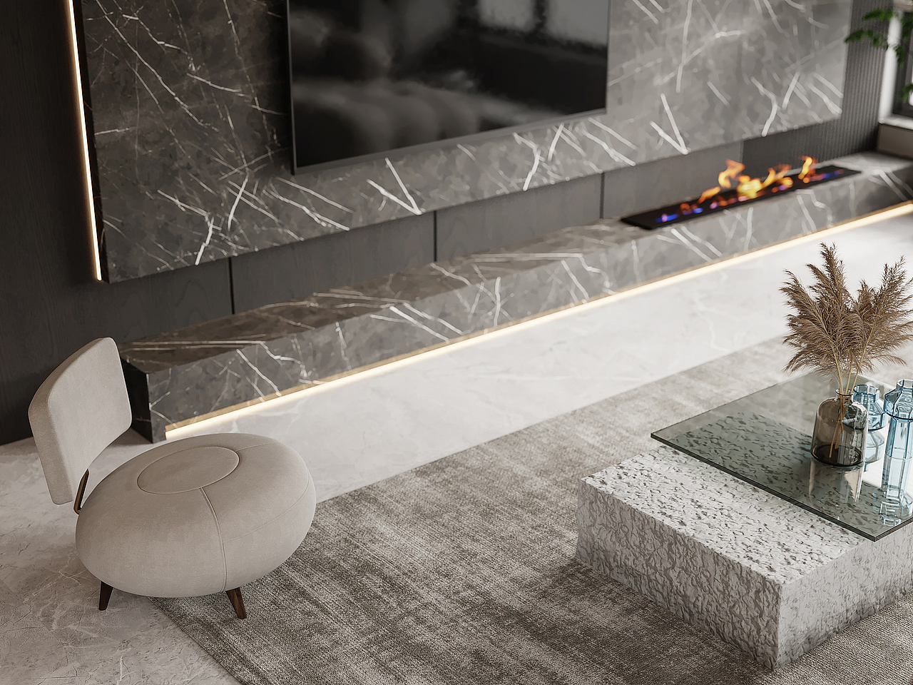 现代风格效果图