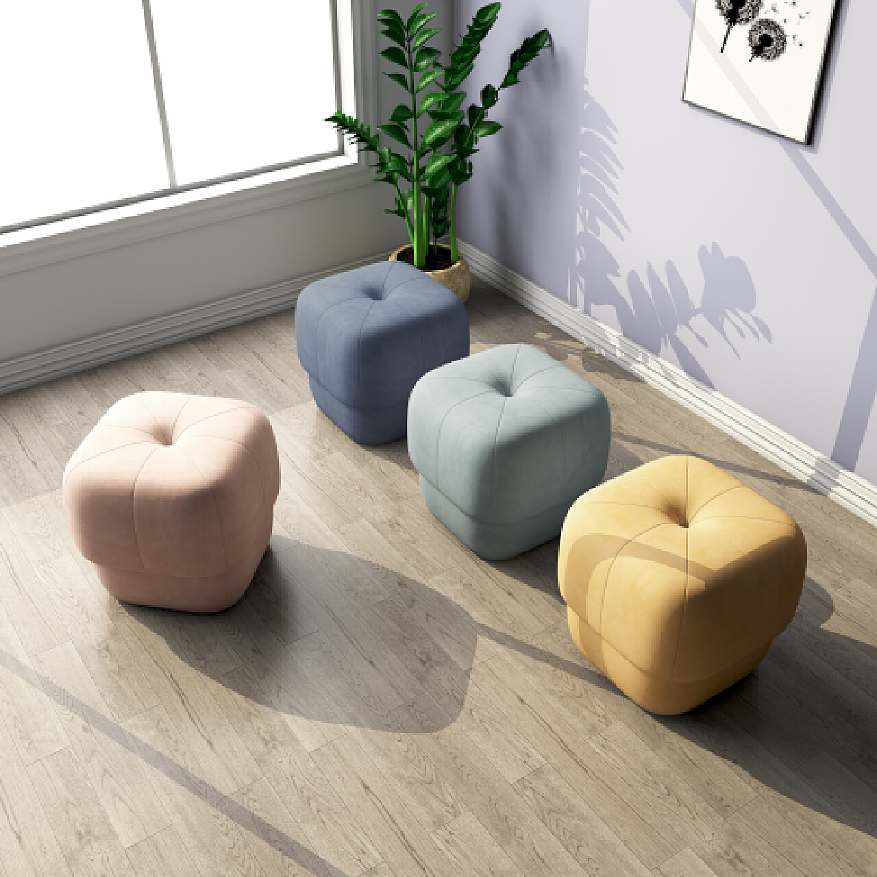 椅子/家具渲染|三维|产品|TomatoDesign - 原创作品 - 站酷 (ZCOOL)