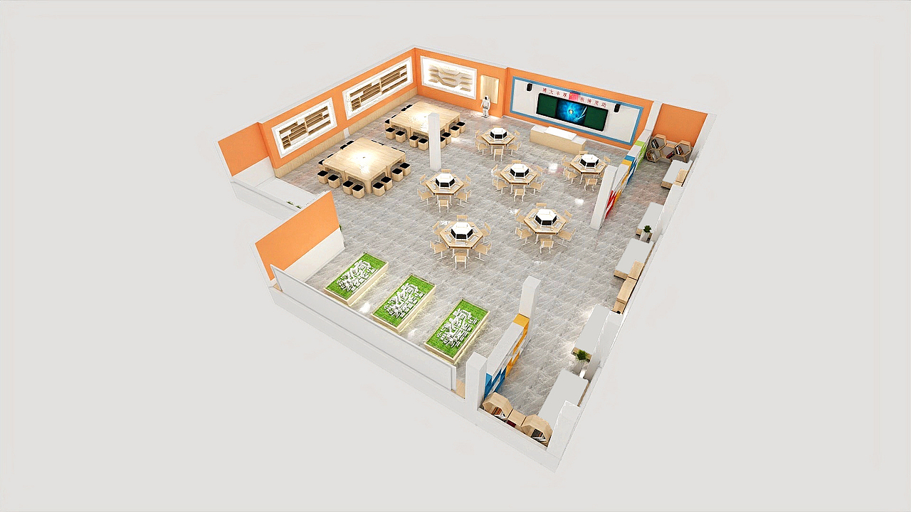 校园创客教室空间设计