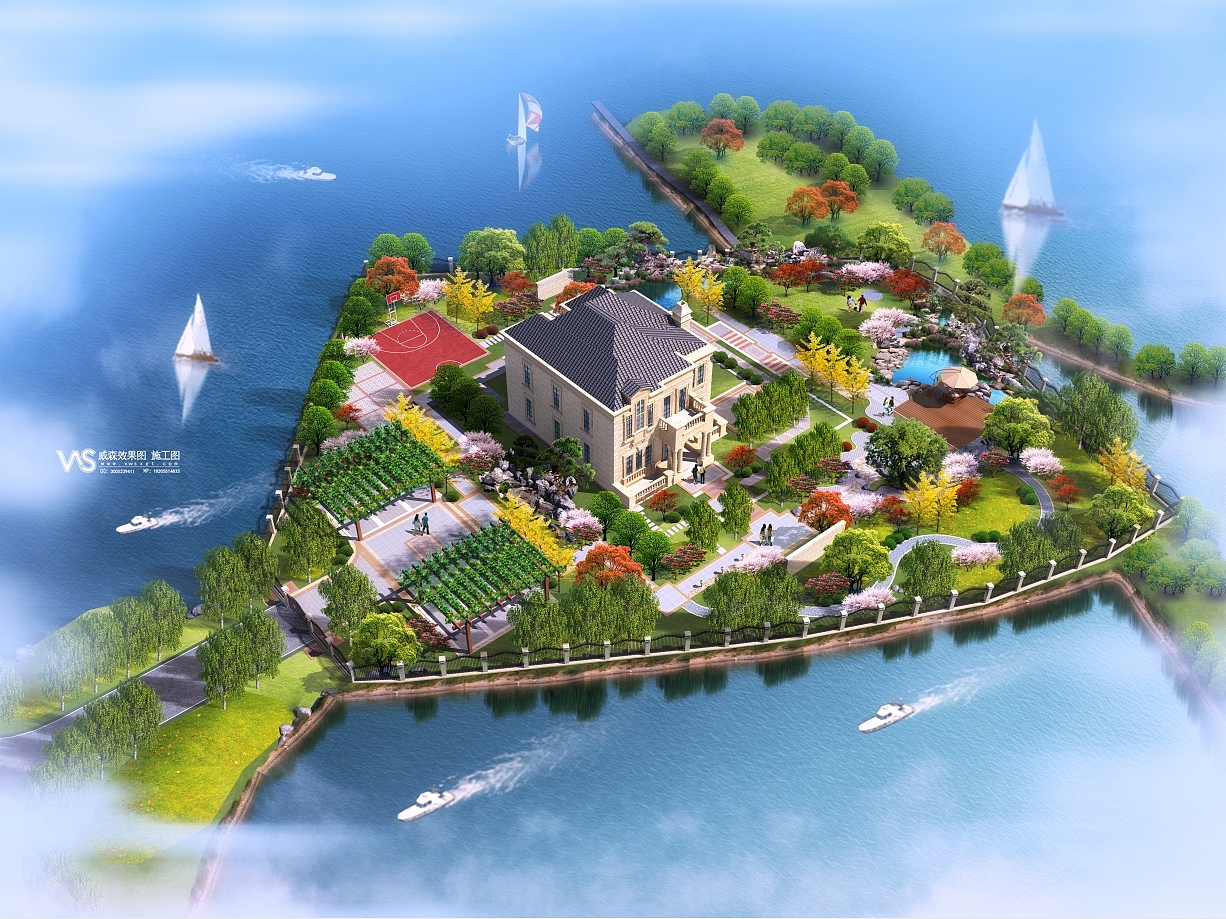 室外别墅（图ZMjAzODA3MDg0） - 建筑设计 - 站酷设计师顾二狗原创素材 - 站酷ZCOOL