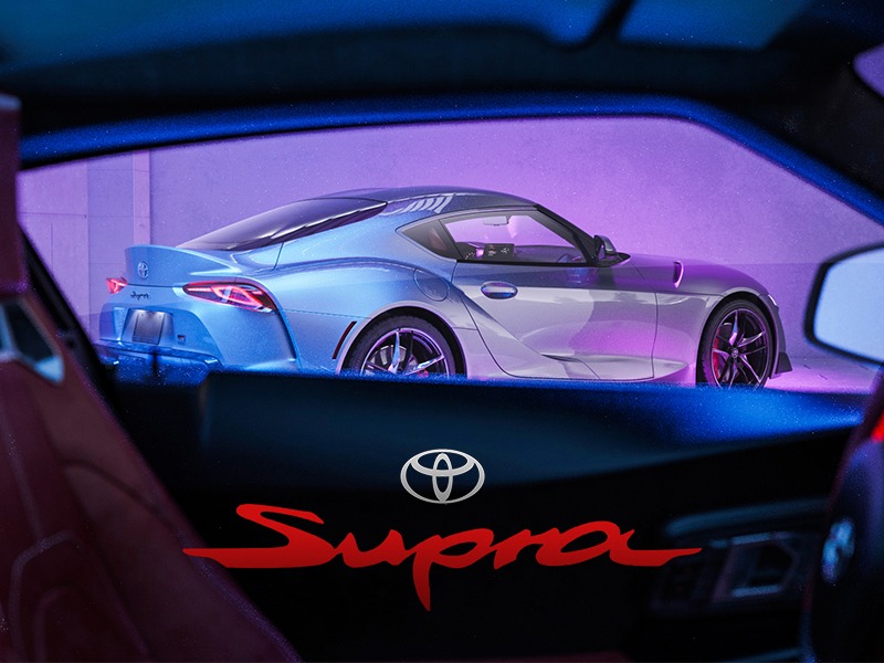 霓虹CG- Toyota Supra 