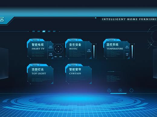 智能家居操作界面