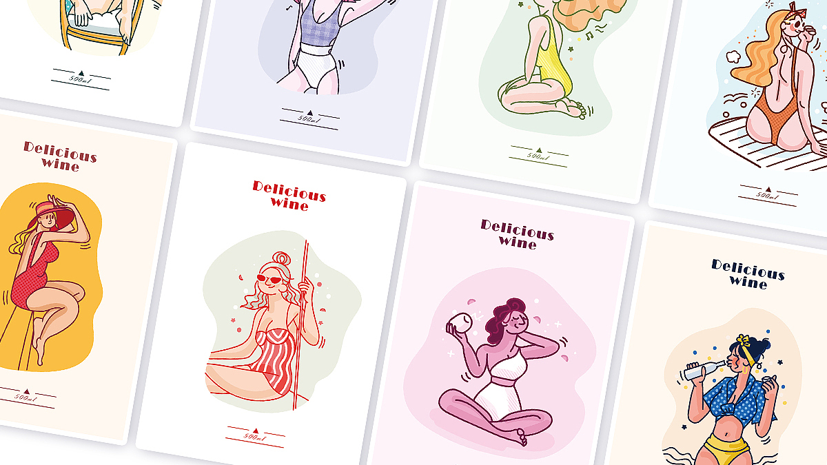 2019插画设计作品整理（图ZMTkyOTg3NzUy） - 商业插画 - 站酷设计师lynn_7yu原创素材 - 站酷ZCOOL
