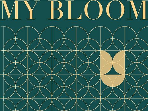 MY BLOOM/我的花店-品牌设计